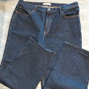 Abercrombie‎ & Fitch Women's Size 33/16L The 90's Straight Ultrahigh Rise Jeans